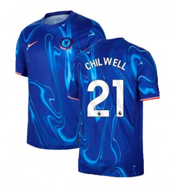Chelsea Ben Chilwell #21 Replika Hjemmebanetrøje 2024-25 Kortærmet